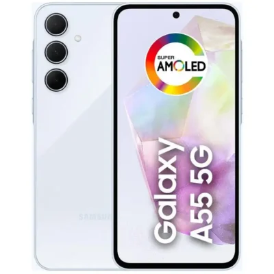 Smartphone Samsung Galaxy A55 256GB Azul Claro 5G 8GB RAM 6,6"