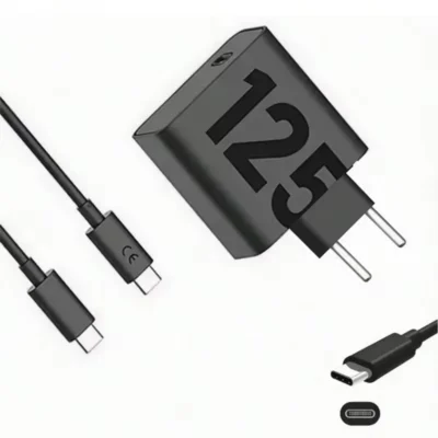 Cabo USB de carregamento super rápido, cabo tipo C, 125W